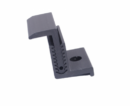 Adjustable end clamp CLICK 32 42mm black ALU