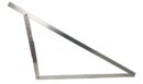 Adjustable mounting triangle horizontal 15 35 degrees ALU Set