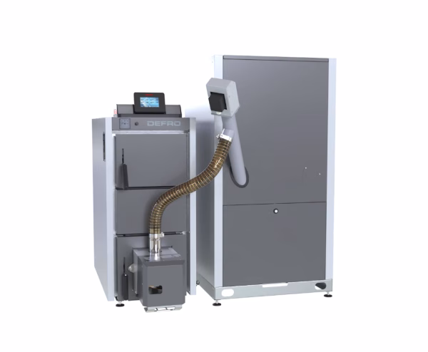 Boiler DEFRO DELTA EkoPELL 30 kW Left/Right